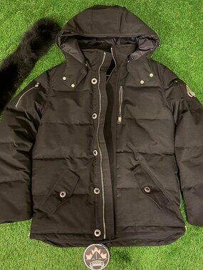 Moose Knuckles Men's Black Coat Jacket M
